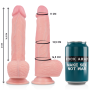 ROCKARMY ARNÉS + LIQUID SILICONE DILDO PREMIUM SPITFIRE 21CM