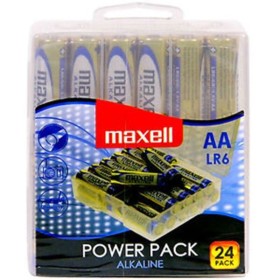 MAXELL PILA ALCALINA AA LR6 PACK*24 PILAS por sólo 10,36 €
