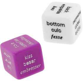COVERME JUEGO DE DADOS ERÓTICOS ES/FR/EN por sólo 3,92 €