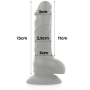 ARNES + DILDO SILICONA DENSITY COCKSIL ARTICULABLE 13CM