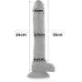 ARNES + SILICONA DENSITY ARTICULABLE COCKSIL NEGRO 24CM por sólo 71,92 €