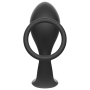 PLUG ANAL CON ANILLO SILICONA NEGRO por sólo 19,96 €