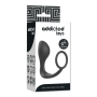 PLUG ANAL CON ANILLO SILICONA NEGRO por sólo 19,96 €