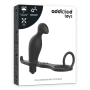 PLUG ANAL CON ANILLO SILICONA NEGRO por sólo 23,96 €