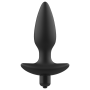 MASAJEADOR PLUG ANAL CON VIBRACIÓN NEGRO por sólo 22,36 €