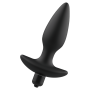 MASAJEADOR PLUG ANAL CON VIBRACIÓN NEGRO por sólo 22,36 €