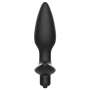 MASAJEADOR PLUG ANAL CON VIBRACIÓN NEGRO por sólo 22,36 €