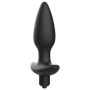 MASAJEADOR PLUG ANAL CON VIBRACIÓN NEGRO por sólo 22,36 €