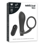 ANILLA PENE CON PLUG ANAL CONTROL REMOTO NEGRO RECARGABLE por sólo 39,96 €