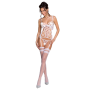 PASSION LOVELIA CORSET BLANCO S/M