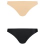 BYE BRA PACK 2 BRASILEÑAS NEGRAS Y BEIGE L por sólo 15,96 €