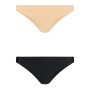 BYE BRA PACK 2 BRASILEÑAS NEGRAS Y BEIGE XL por sólo 15,96 €