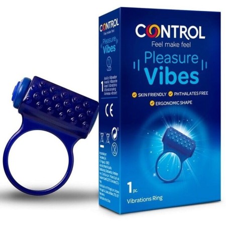 CONTROL PLEASURE VIBES ANILLO VIBRADOR