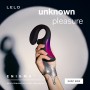 LELO ENIGMA DOBLE ESTIMULACIÓN SUCCION MASAJEADOR NEGRO