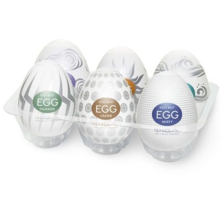 TENGA HUEVO MASTURBADOR PACK 6 MODELOS II por sólo 33,60 €