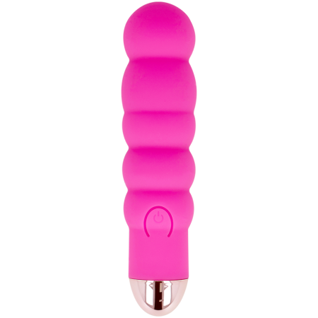 DOLCE VITA VIBRADOR RECARGABLE SIX ROSA 10 VELOCIDADES por sólo 19,96 €