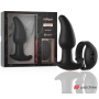 ANBIGUO PLUG ANAL VIBRADOR CON ROTACIÓN DE PERLAS CONTROL REMOTO AMADEUS