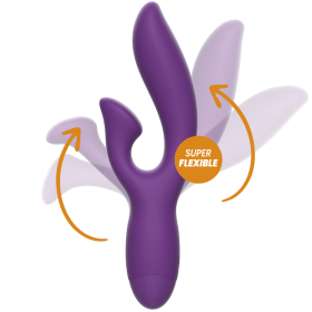 REWOLUTION REWOFUN VIBRADOR FLEXIBLE CON RABBIT por sólo 43,96 €