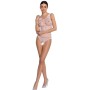 PASSION WOMAN BS086 BODYSTOCKING BLANCO TALLA UNICA por sólo 9,89 €