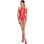 PASSION WOMAN BS088 BODYSTOCKING ROJO TALLA UNICA por sólo 9,89 €