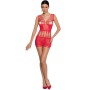 PASSION WOMAN BS090 BODYSTOCKING ROJO TALLA UNICA por sólo 9,89 €