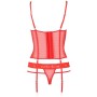 PASSION KYOUKA CORSET ROJO S/M