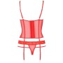 PASSION KYOUKA CORSET - ROJO L/XL por sólo 29,35 €