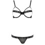 PASSION KYOUKA SET DOS PIEZAS NEGRO S/M por sólo 26,21 €