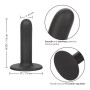 CALEX BOUNDLESS DILDO LISO 12 CM COMPATIBLE CON ARNES por sólo 15,19 €