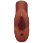 PDX PLUS+ PERFECT PUSSY DOUBLE STROKER MASTURBADOR VAGINA Y ANO MARRON por sólo 27,96 €