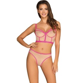 OBSESSIVE - NUDELIA SET DOS PIEZAS ROSA S/M por sólo 35,11 €