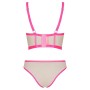 OBSESSIVE - NUDELIA SET DOS PIEZAS ROSA S/M por sólo 35,11 €
