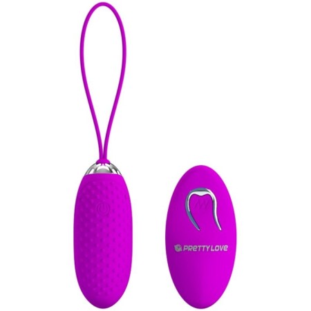 PRETTY LOVE JOANNA HUEVO VIBRADOR CONTROL REMOTO 12 MODOS por sólo 33,52 €