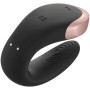 SATISFYER DOUBLE LOVE VIBRADOR PAREJAS LUXURY NEGRO por sólo 55,96 €