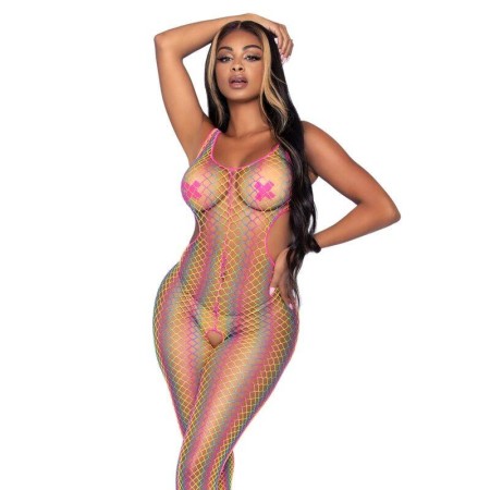 LEG AVENUE BODYSTOCKING ARCOIRIS TALLA UNICA por sólo 19,99 €