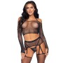 LEG AVENUE SET CUATRO PIEZAS por sólo 31,99 €