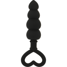 OHMAMA PLUG ANAL SILICONA CON ANILLA DE CORAZON por sólo 14,00 €