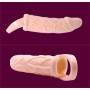 BAILE FUNDA EXTENSORA PENE CON VIBRACION Y STRAP PARA TESTICULOS 13.5 CM por sólo 15,12 €