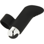 OHMAMA DEDAL VIBRADOR TEXTURADO RECARGABLE 8 CM - NEGRO