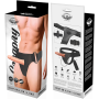 HARNESS ATTRACTION ÁRNES HUECO GREGORY CON VIBRADOR 16.5 X 4.3CM