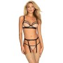 OBSESSIVE - NUDELIA SET TRES PIEZAS S/M por sólo 35,11 €