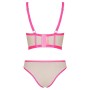 OBSESSIVE - NUDELIA SET DOS PIEZAS ROSA S/M por sólo 35,11 €