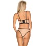 OBSESSIVE - NUDELIA SET DOS PIEZAS NUDE S/M