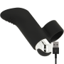 OHMAMA DEDAL VIBRADOR TEXTURADO RECARGABLE 8 CM - NEGRO por sólo 33,56 €
