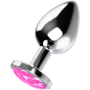 PLUG ANAL CON CRISTAL ROSA S