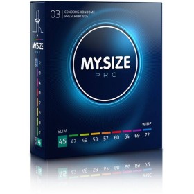 MY SIZE PRO PRESERVATIVOS 45 MM 3 UNIDADES por sólo 3,16 €