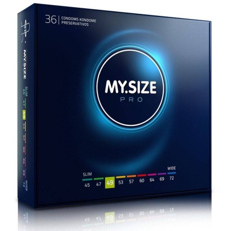 MY SIZE PRO PRESERVATIVOS 49 MM 36 UNIDADES por sólo 19,96 €