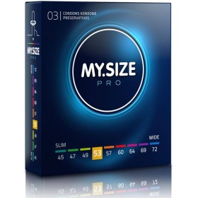 MY SIZE PRO PRESERVATIVOS 53 MM 3 UNIDADES por sólo 3,16 €