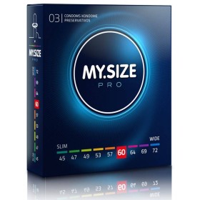 MY SIZE PRO PRESERVATIVOS 60 MM 3 UNIDADES por sólo 3,16 €