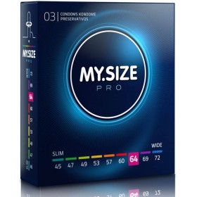 MY SIZE PRO PRESERVATIVOS 64 MM 3 UNIDADES por sólo 3,16 €